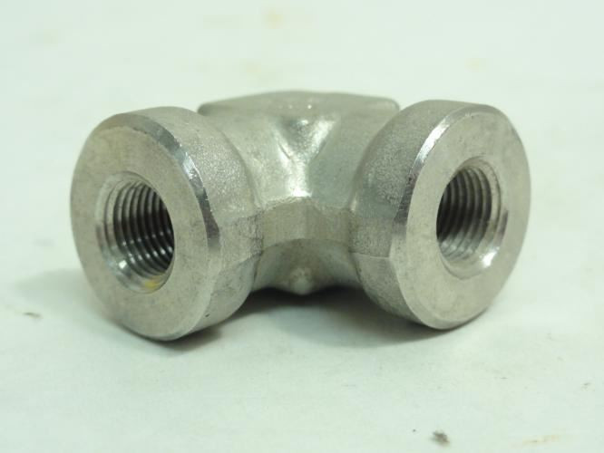 MFG- 2-2 FE-SS; Pipe Elbow; 90Deg; SS-316 1/8 FNPT