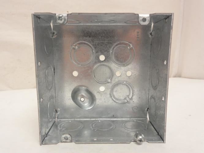 Raco 257; Electrical Box; 4-11/16" Height x 4-11/16" Wide