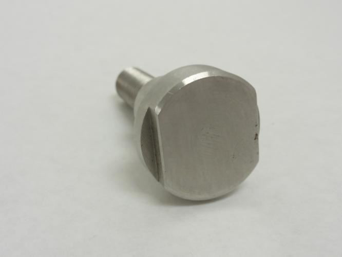 M&M Poultry 59119850; Stainless Short Shaft Idler 1/2-13 Threads