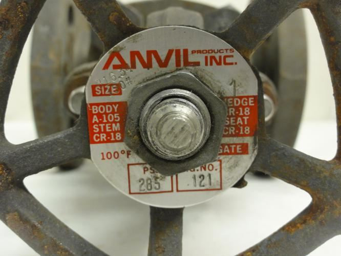 Anvil 121; Forged Steel Gate Valve; Flanged; B16.34 150#