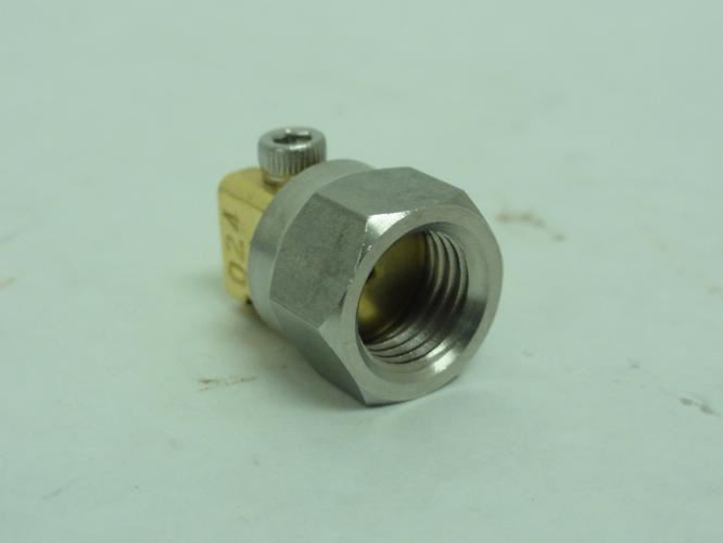 Marel CN1728; Spray Nozzle; SS/Brass 0.24" Orifice; 90Deg