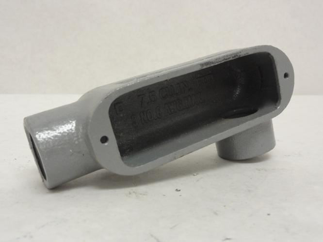Duraloy OLL-2M; Conduit Outlet Body; Iron; LL Body Style 1/2"