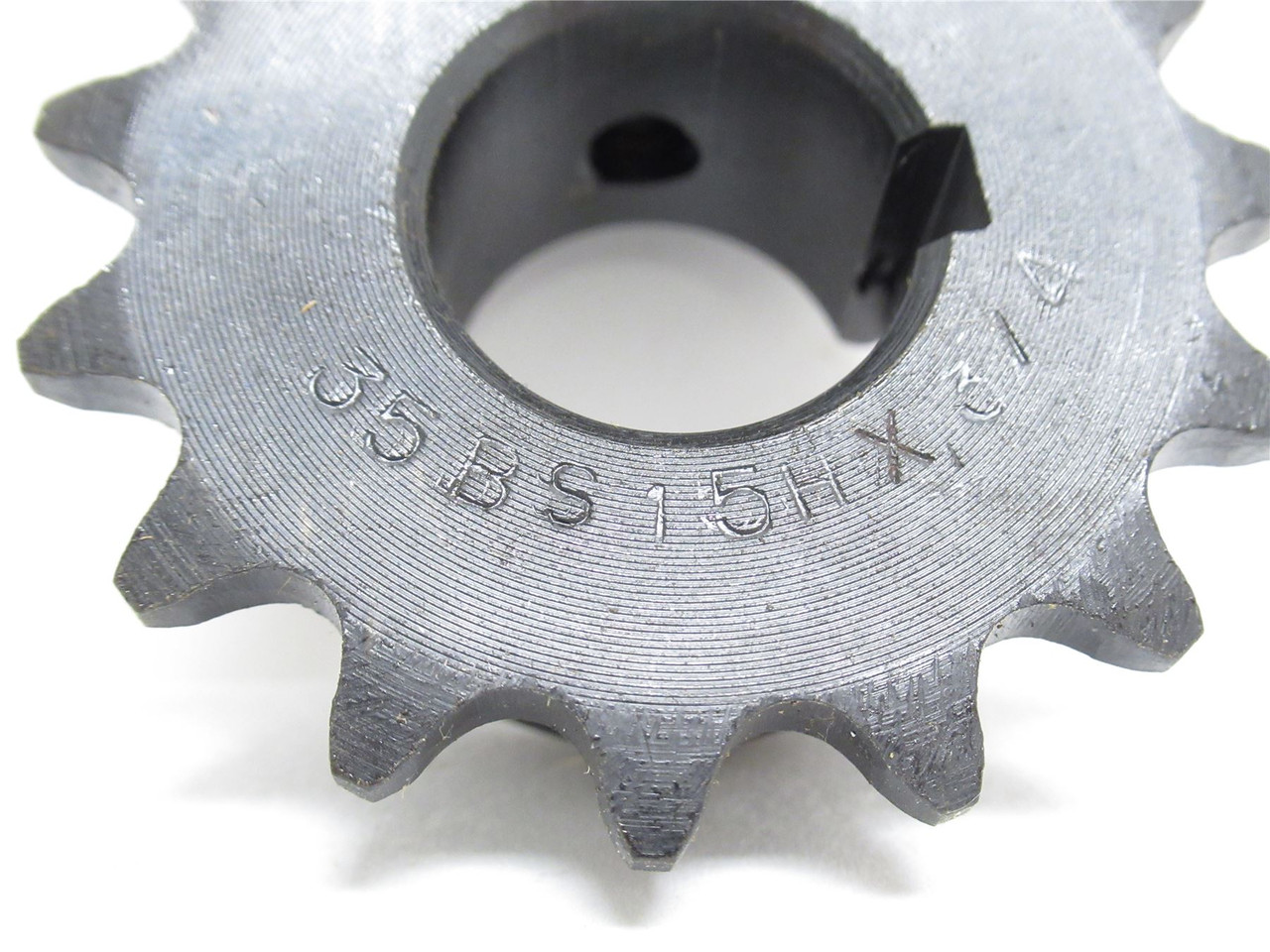 Tritan 35BS15H-3/4; Sprocket #35; 15 Hardened Teeth; 3/4"ID