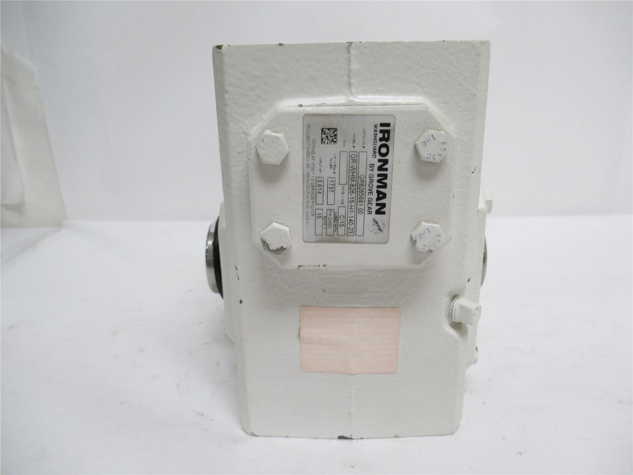 Grove Gear GR8265681.00; Gear Reducer; RA; 15:1 Ratio
