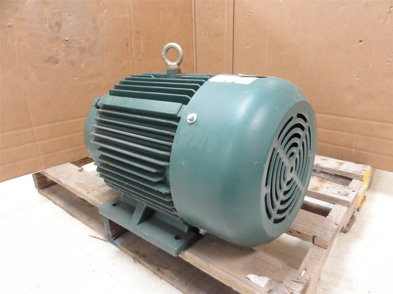 Leeson 171586.6; Motor; 15HP; 230/460VAC; 3550RPM; 3PH