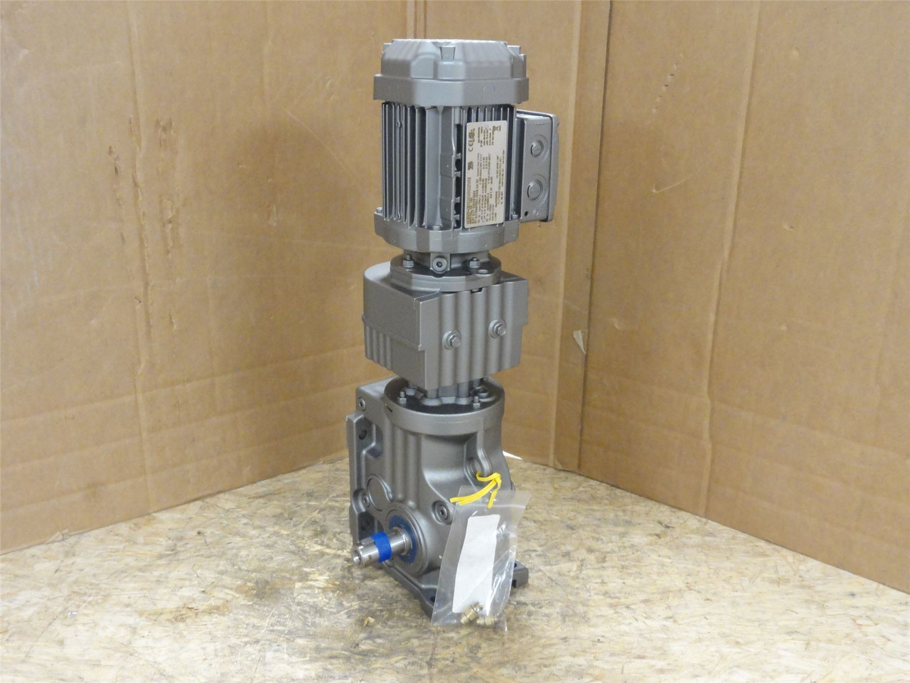 SEW K37R17DRN63M4; Gear-Motor; 1288:1 Ratio; 440/480VAC