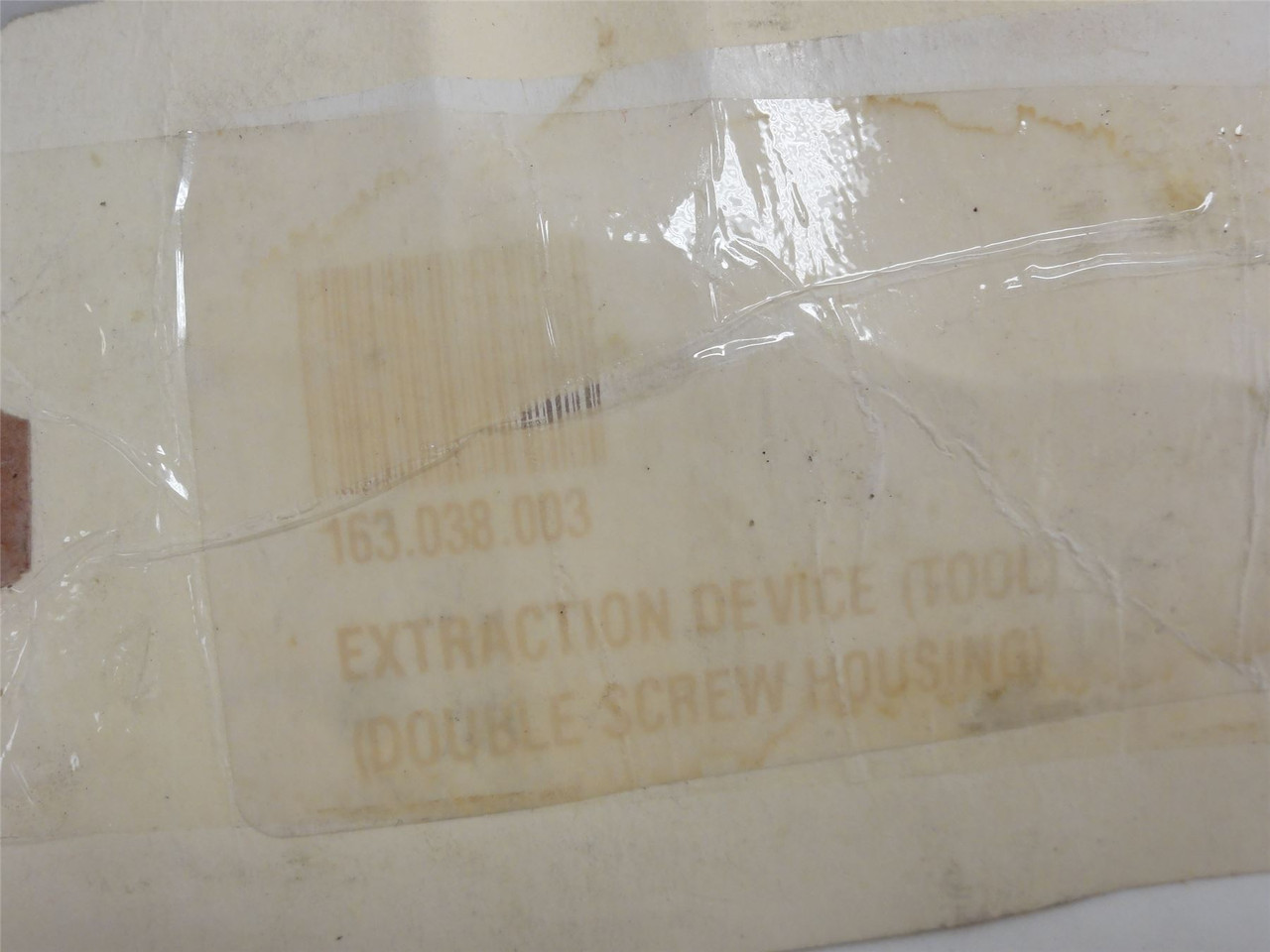 Vemag 163.038.003; Double Screw Housing Extraction Device