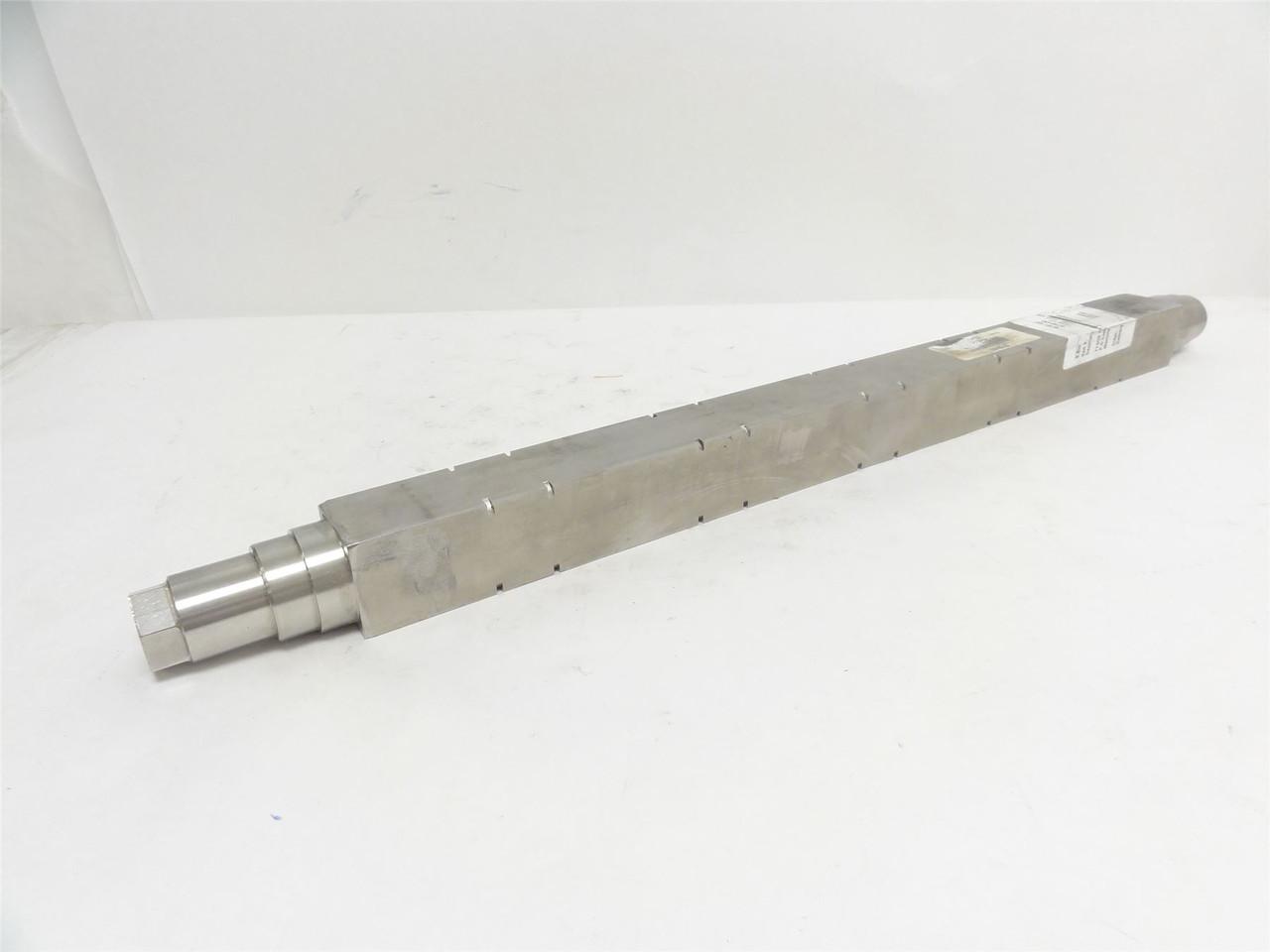Marel 9739430; Exit Conveyor Drive Roller; SS; 23-7/8" Long