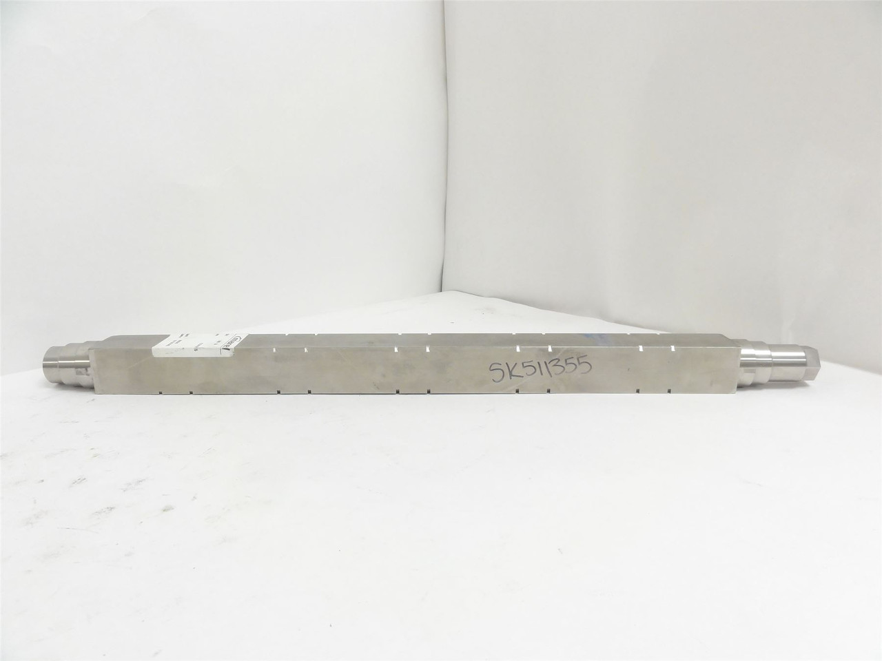 Marel 9739430; Exit Conveyor Drive Roller; SS; 23-7/8" Long