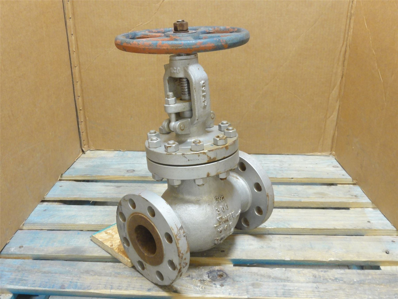 Sharpe 45314; Carbon Steel Globe Valve; 2-1/2" Flange