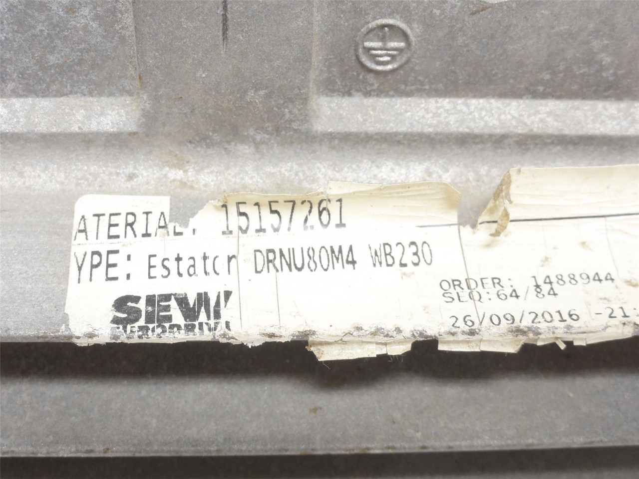 SEW DRNU80M4; AC Motor Stator Core