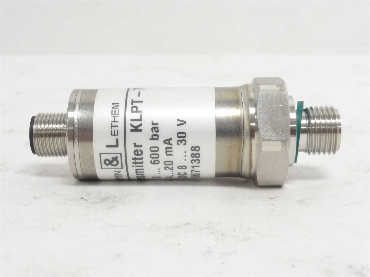 Koppen-Lethem KLPT-7121WH; Pressure Transmitter; SS; 600BAR