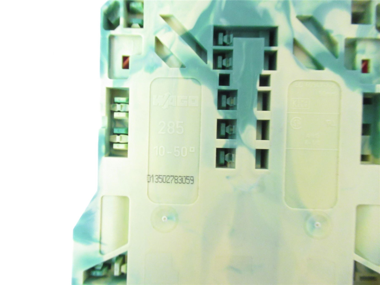 Wago 285-0157; Terminal Block 2 Conductor Ground