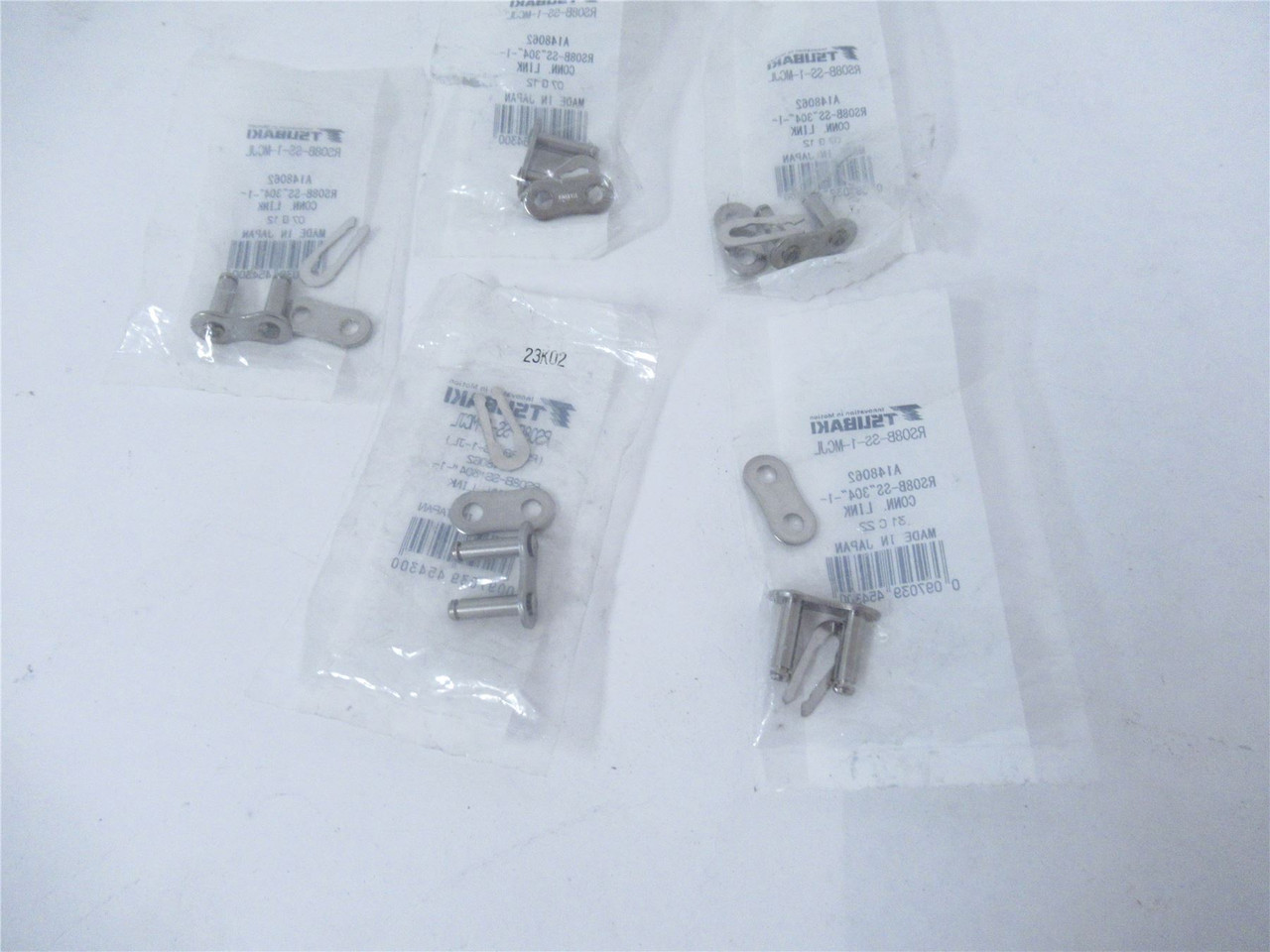 US Tsubaki RS08B-SS-1-MCJL; Lot-5 Connecting Link 08B-SS