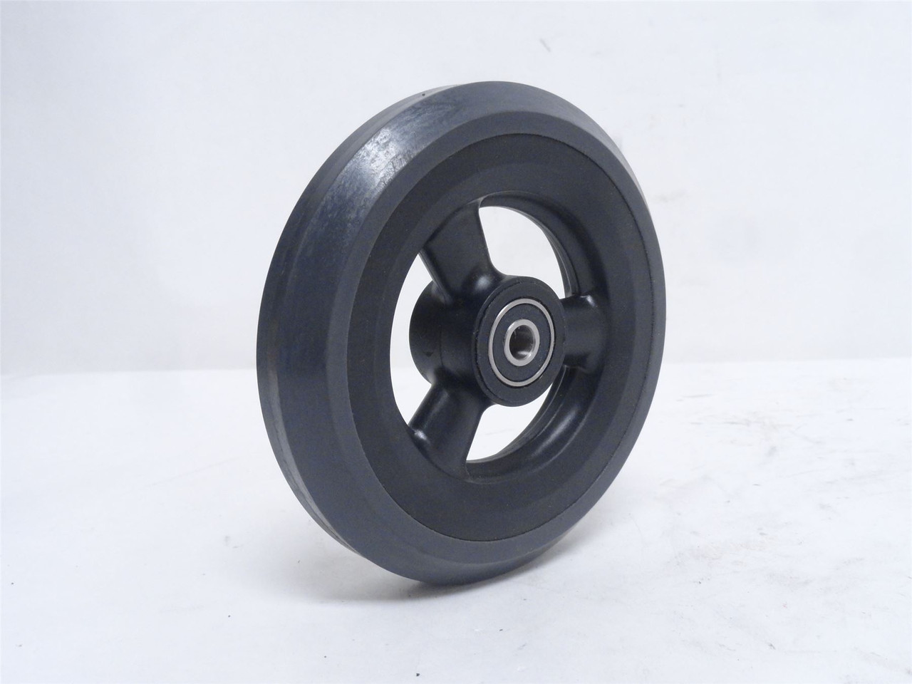 CEW 431400; Rubber Wheel; 4-7/8"OD x 5/16"ID x 7/8" Tread