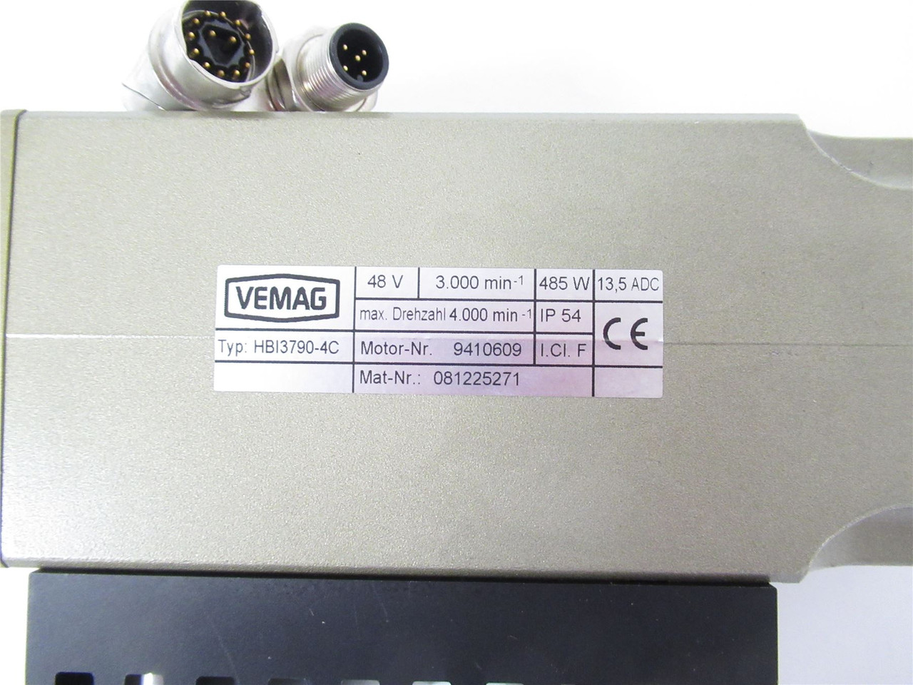 Vemag 335.816-903; Conveyor Index Motor (see photos)