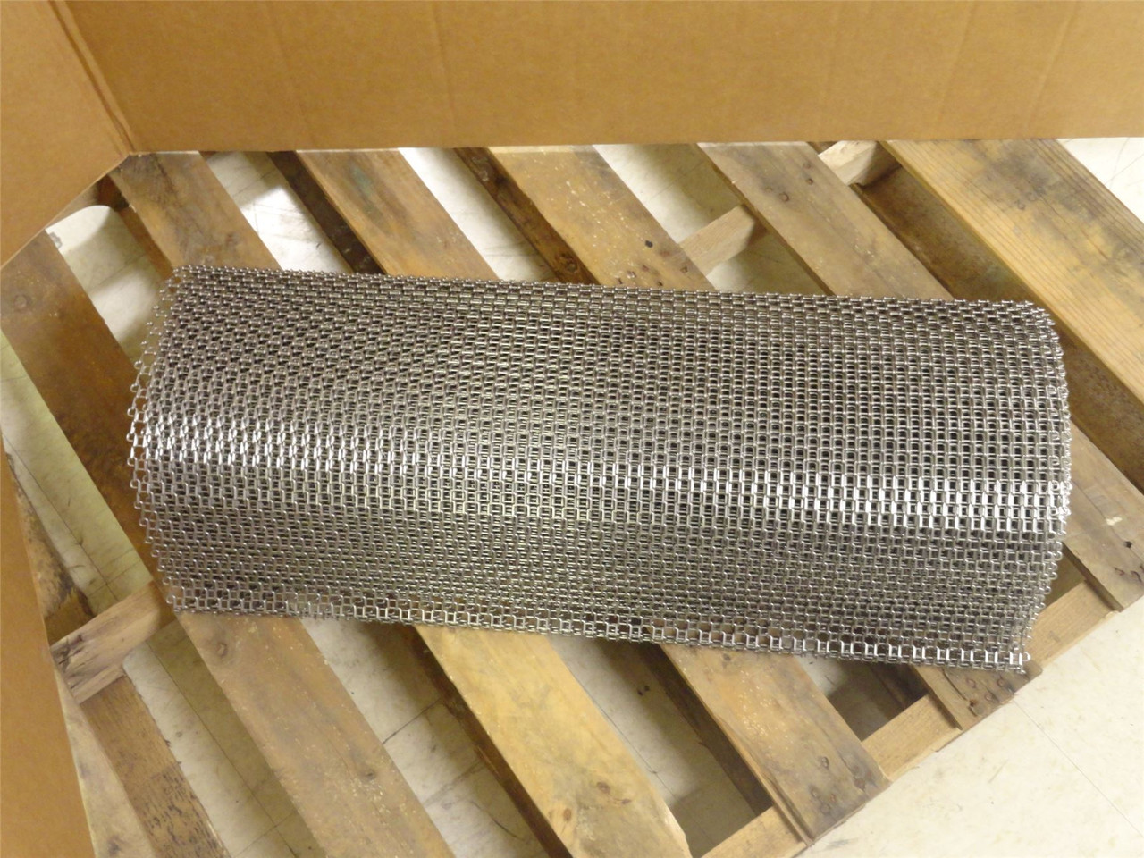 MFG- MDL-UNKN-246825; Wire Belting SS 3/4"Pitch 28-3/4"W 30ft