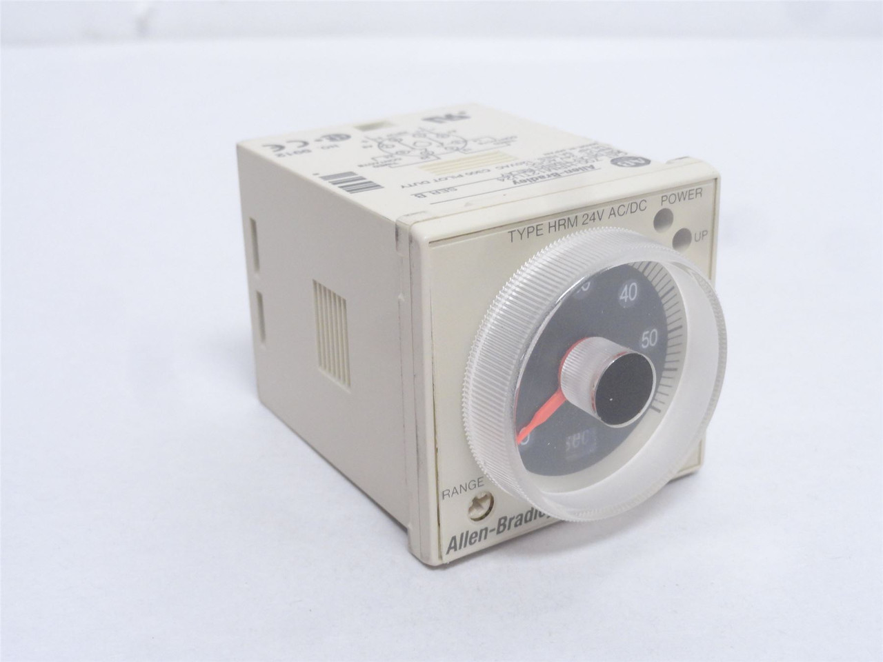 Allen-Bradley 700-HRM12TU24; Dial Timing Relay 24VAC/DC; DPDT