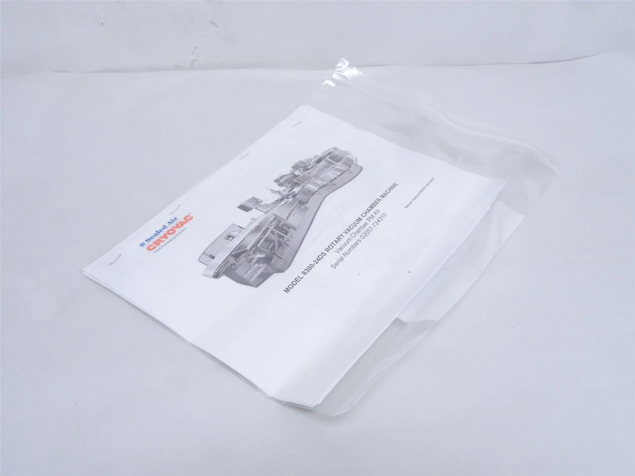 Cryovac ZK8300-24DS4020; Vacuum Chamber PM Kit