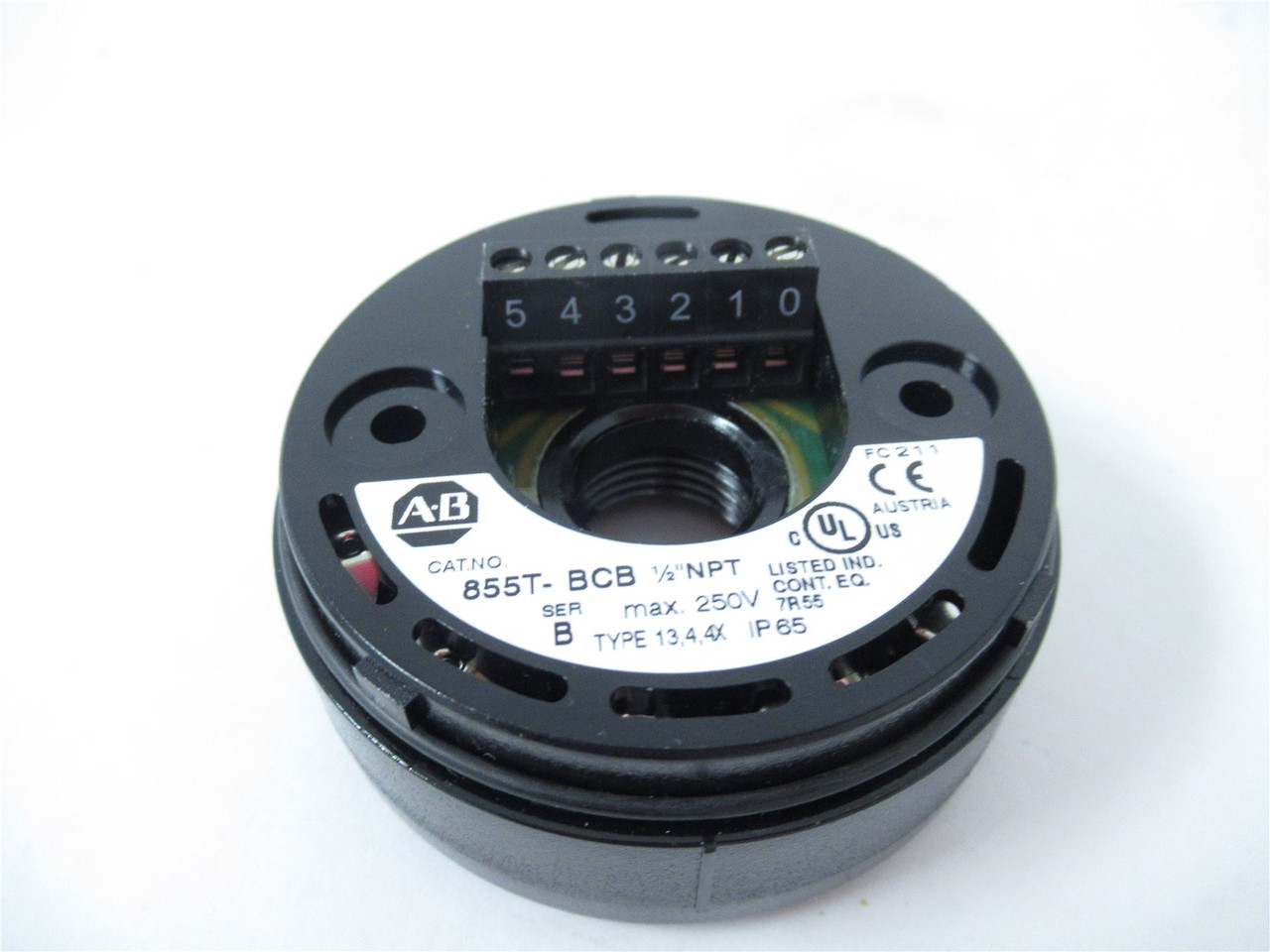 Allen-Bradley 855T-BCB; Stack Light Preassembled Base 24V