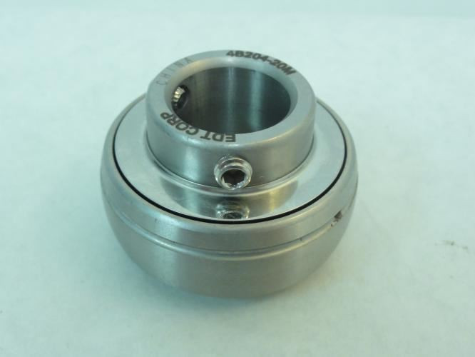 EDT 4B204-20MGX; Bearing Insert; SS; 20mm ID; 47mm OD; 31mm W