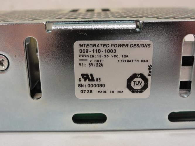 Integrated Power DC2-110-1003; Power Supply; 8~36vdc In 5V Out