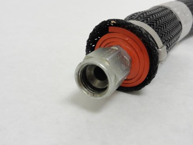 Nordson 240665J; Hose Assembly; 3/8 JIC; 1500 PSI 10.3MPa 1' OL