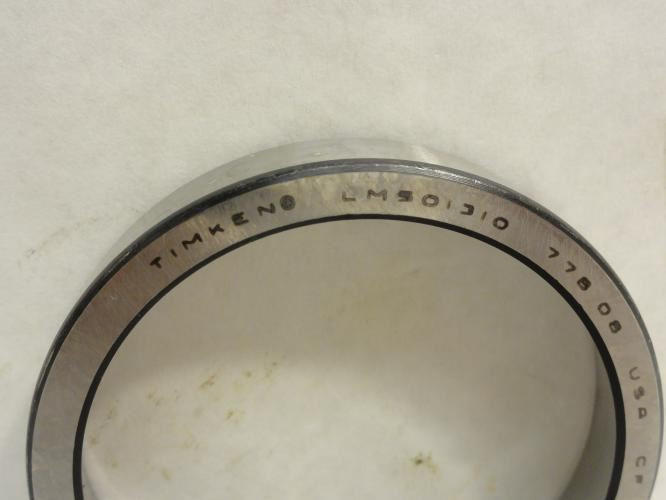 Timken LM501310; Bearing Cup 2-29/32" OD x 0.58" Wide