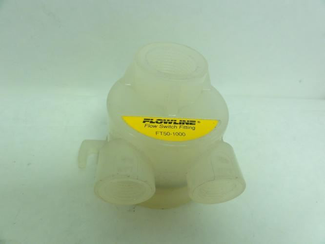Flowline FT50-1000; Flow Switch Fitting; 3/4" NPT; 3/8" NPT