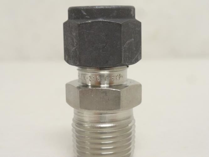 DK-LOK DMC5-6N-S; Male Connector; SS-316; 3/8" Tube x 3/8 NPT