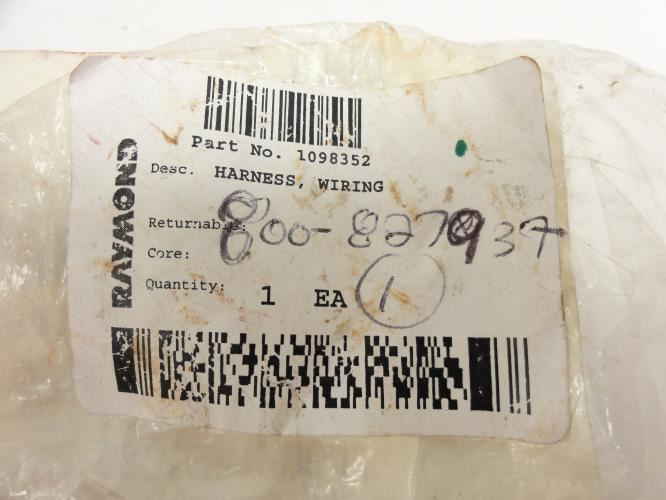Raymond 1098352; Forklift Wiring Harness