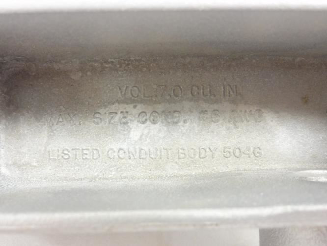 Appleton LL75-A; Form 85 Conduit Body; 3/4" NPT