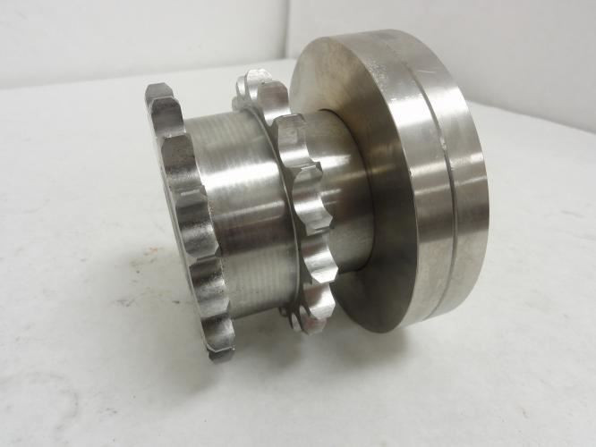 MFG- N060144; SS Assembly Sprocket # 40 1-1/4"ID 18 Teeth