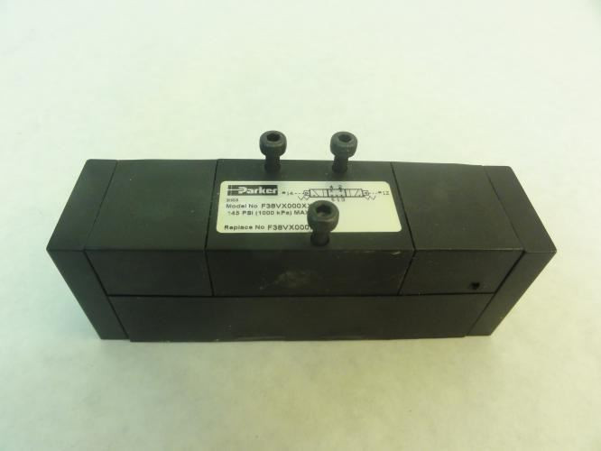 Parker F38VX000XXA; Solenoid Valve; 145 PSI