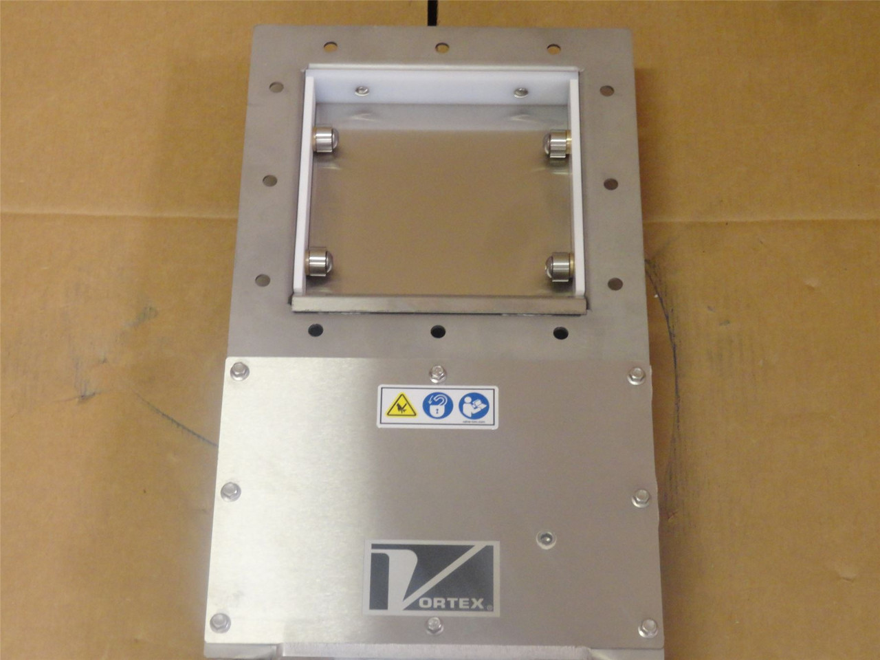 Vortex SFA08V1-SR-SB-V179800; Roller Gate; Size 8" Sq; 150PSI