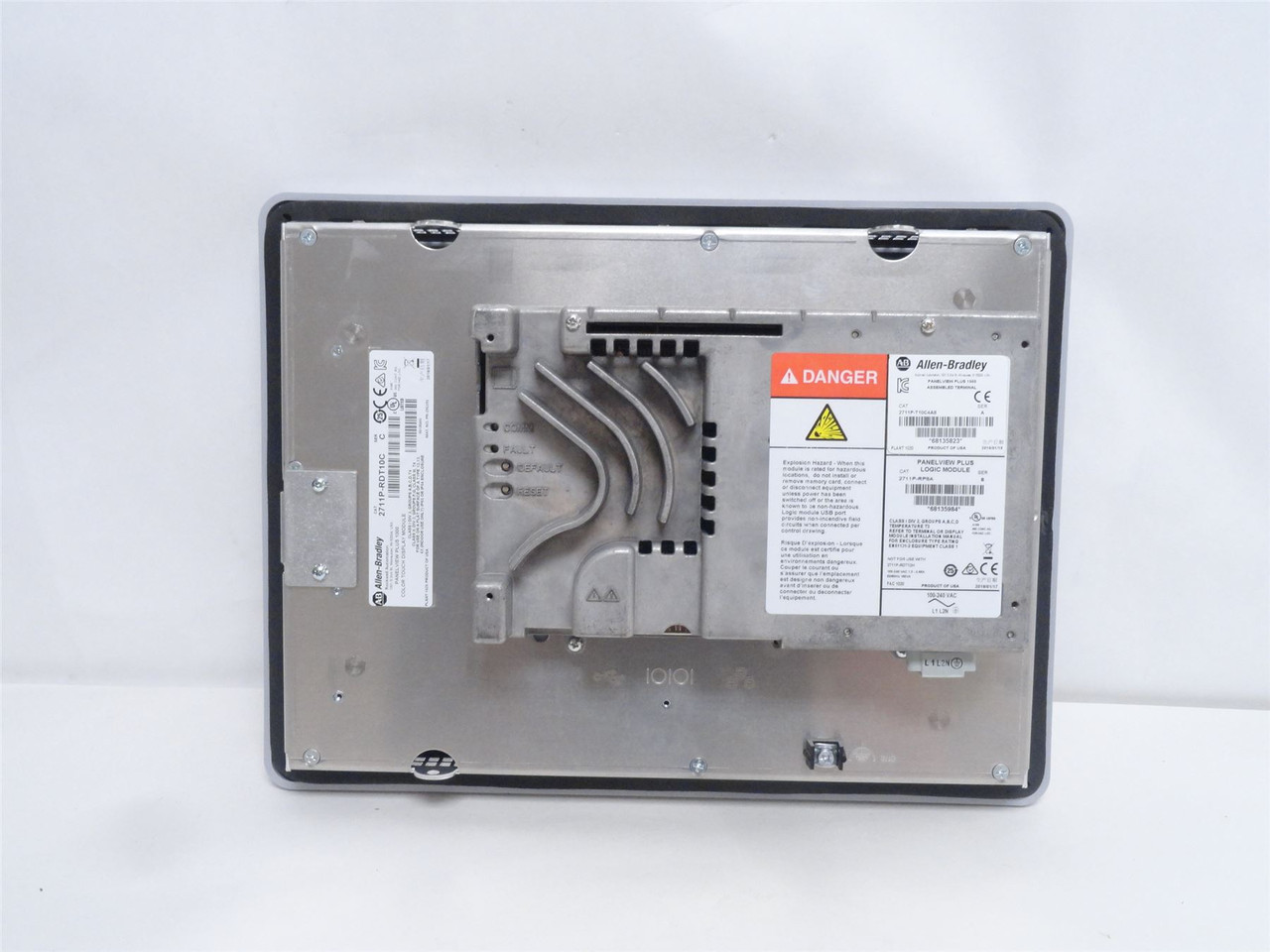 Allen-Bradley 2711P-T10C4A8; Color Touchscreen; 100-240VAC