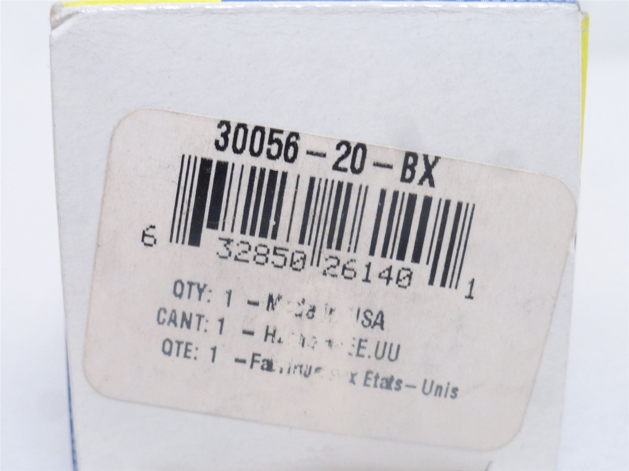 Cole Hersee 30056-20-BX; Snap-In Circuit Breaker; 20A; 12VDC