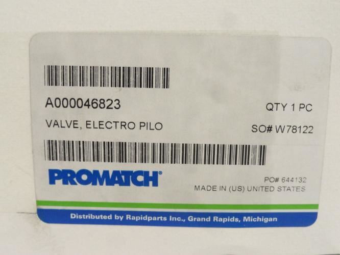 ProMatch A000046823; Electro Pilot Valve; 24 VDC; 17 Watt