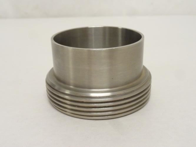 Tri-Clover 13Y398; Sanitary Ferrule; SS-304; 2-1/2"; Threaded