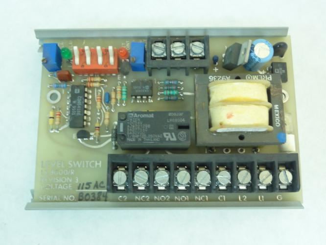 Babbitt LS8000/R-115V; Level Switch Receiver; 115VAC