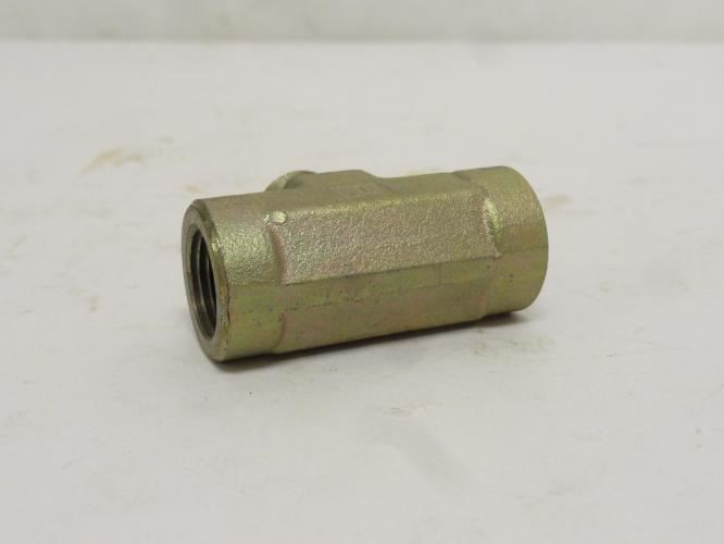 Parker 6-6-6 MBT-S; Male Branch Tee; 3/8 MNPT x 3/8 FNPT (x2)