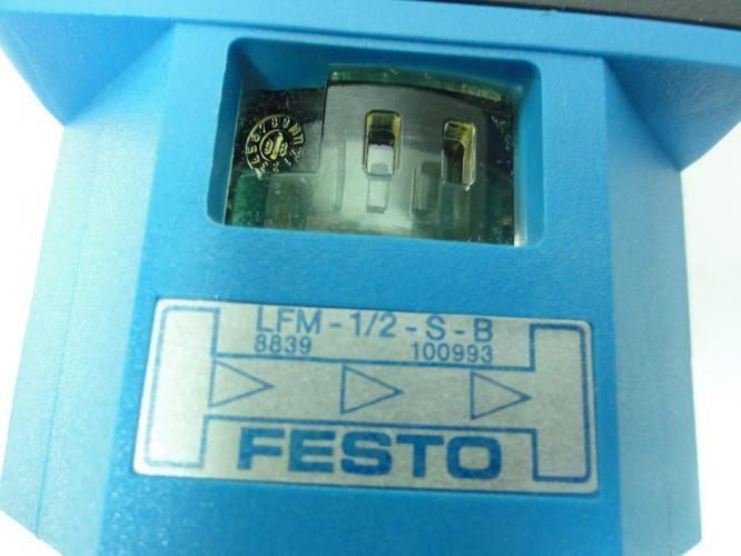Festo LFM-1/2-S-B; Pneumatic Filter; 5 Microns; G1/2 ports