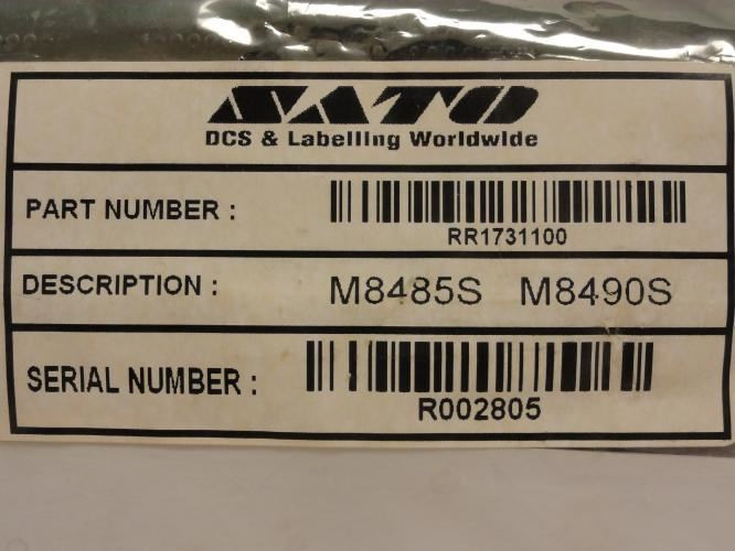 Sato MEC-5194V-0; Main Circuit/Service Board # RR1731100