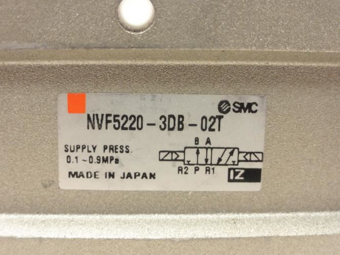 SMC NVF5220-3DB-02T; Solenoid Valve; 110/115VAC; 0.1-0.9MPa