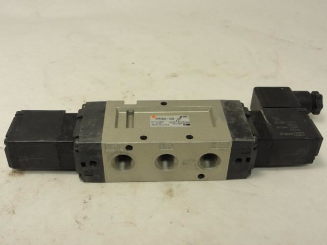 SMC NVF5220-3DB-02T; Solenoid Valve; 110/115VAC; 0.1-0.9MPa
