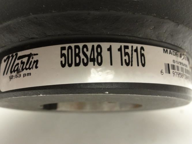 Martin 50BS48-1-15/16; Sprocket # 50; 48Teeth; 1-15/16"ID