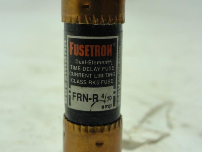 Fusetron FRN-R 4/10; Time Delay Fuse; 4/10A; 250V