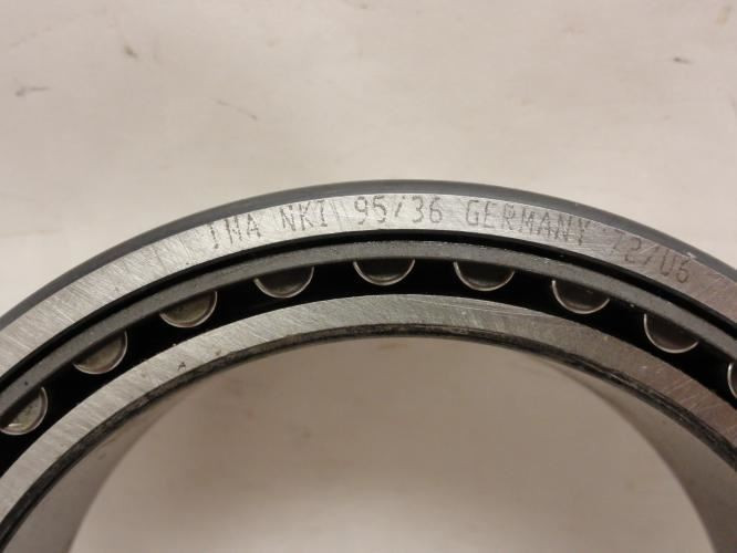 INA NKI 95/36; Needle Roller Bearing; 95mm ID x 125mm ID