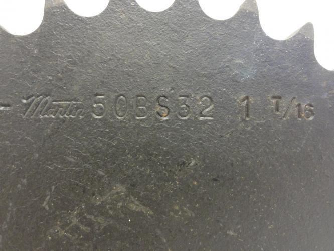 Martin 50BS23-1-7/8; Sprocket # 50; 23Teeth; 1-7/8"ID