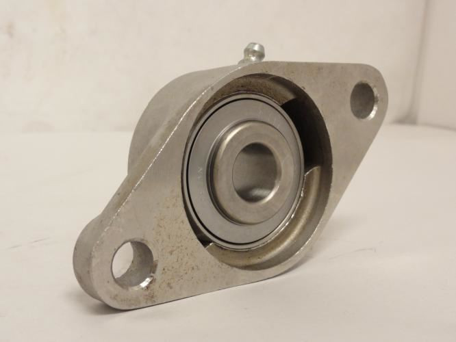 AMI MUCFL202-10; Flange Bearing; SS; 5/8"ID; 2-Bolt